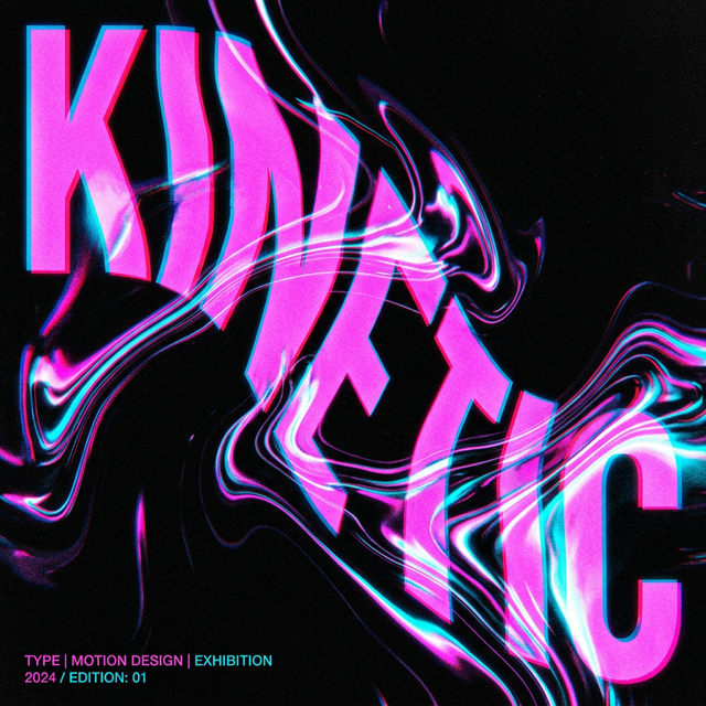 Kinetic Fluid Typography